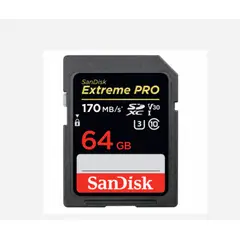 SANDISK - TARJETA SD PRO 64GB EXTREME PRO 4K ULTRA HD -100