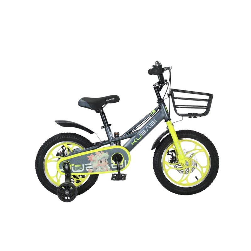 GENERICO - Bicicleta Urbana Modelo HK Aro 16 Color Amarillo