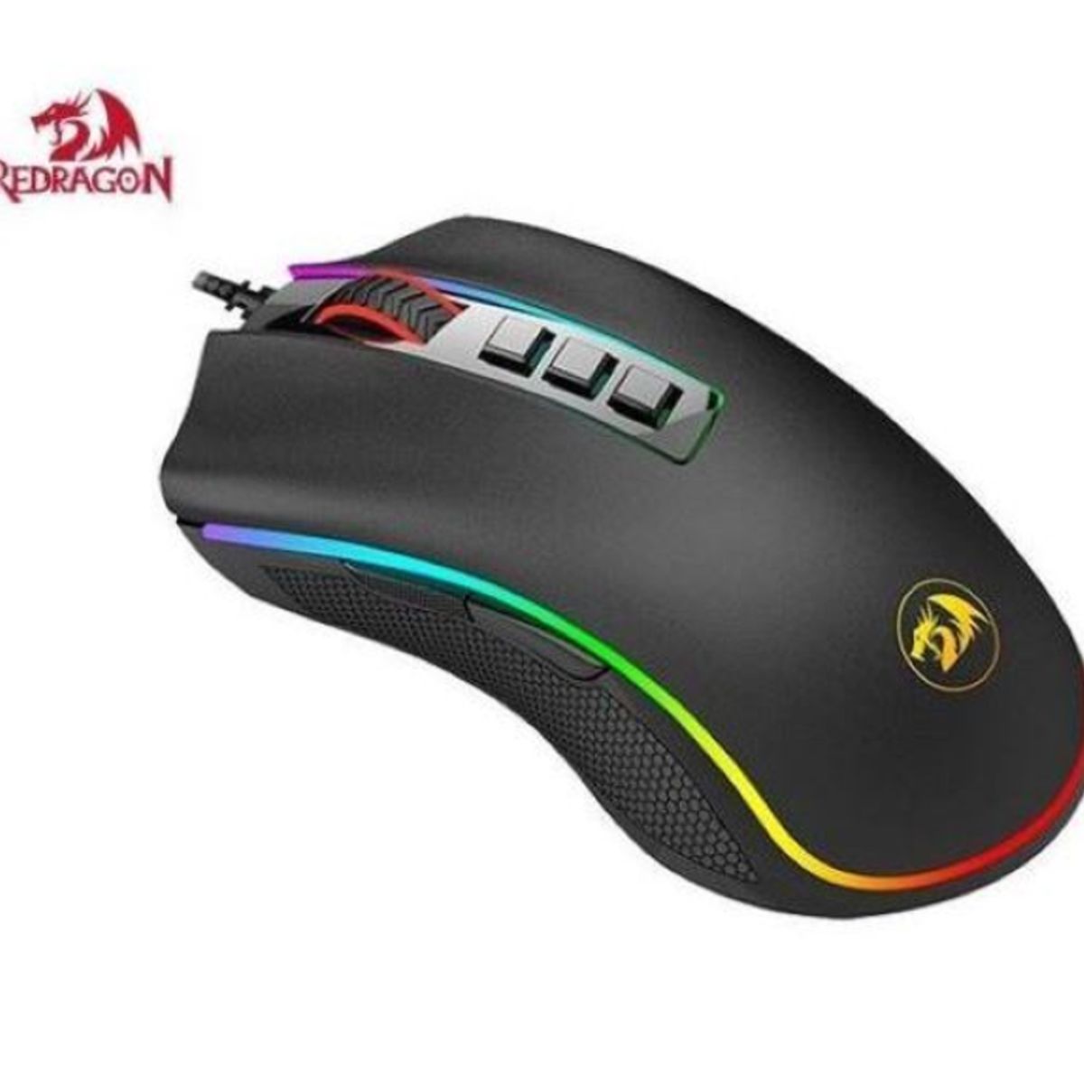 REDRAGON - Mouse Gamer - Redragon Cobra M711 - RGB - 8 botones - USB - Black