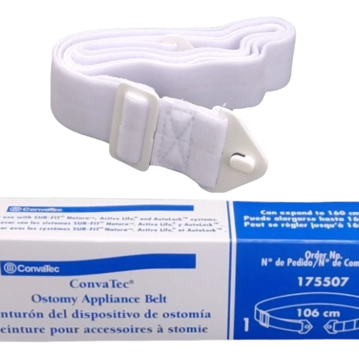 CONVATEC - Cinturón Ostomia Convatec 106cm ajustable 175507