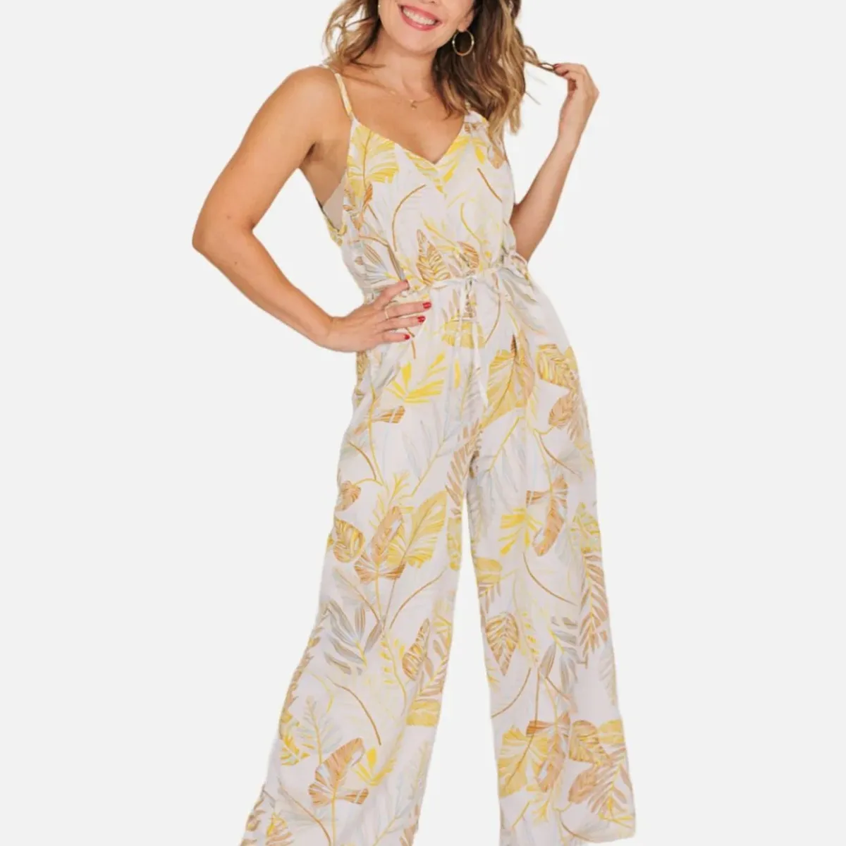 LIKE SHOP - Enterito Premium Casual Diseño Pabilos Ajustables Casual 236