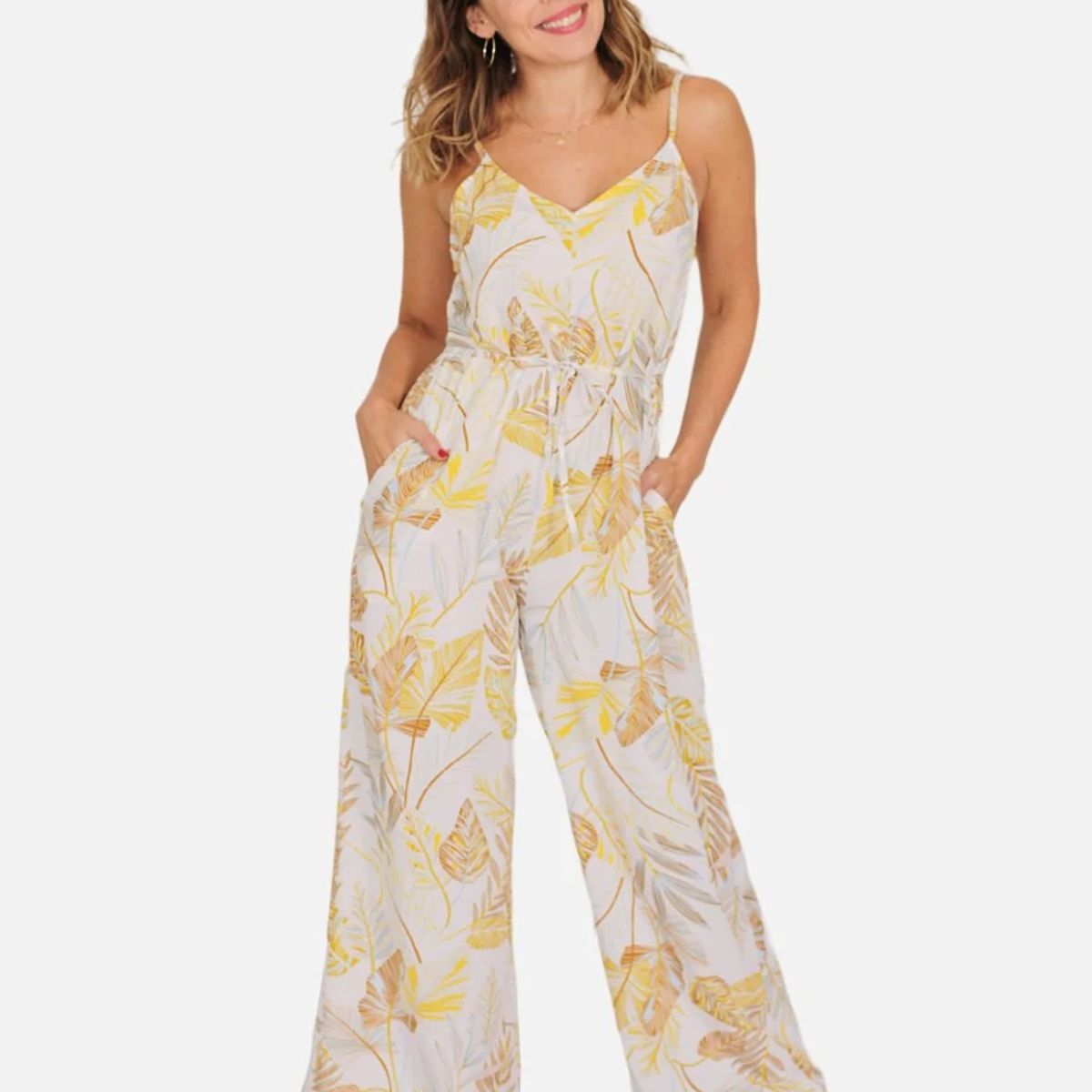 LIKE SHOP - Enterito Premium Casual Diseño Pabilos Ajustables Casual 236