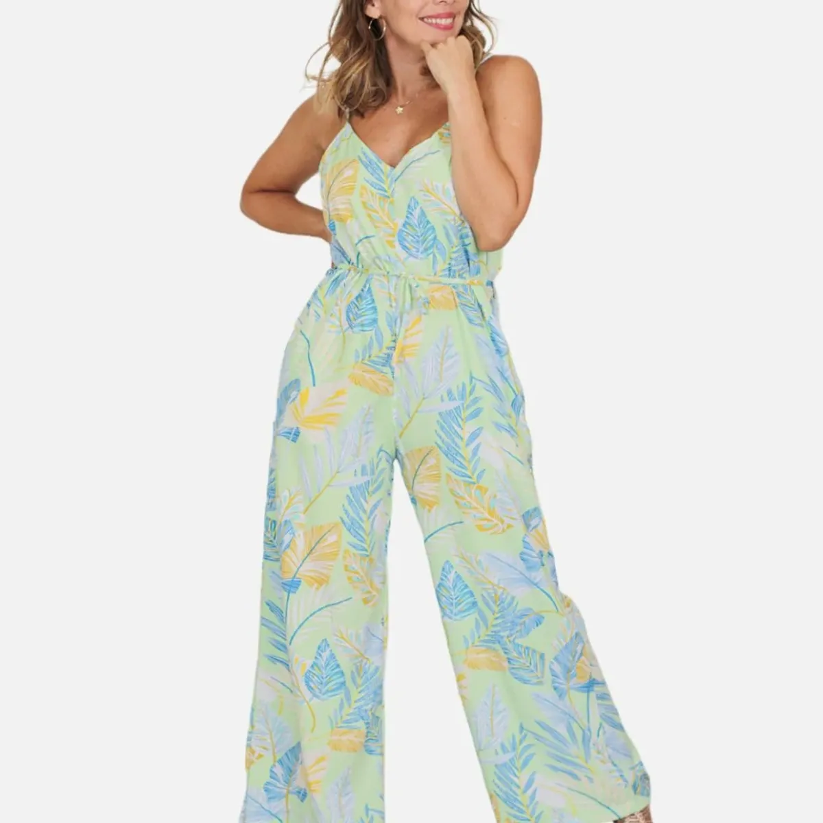 LIKE SHOP - Enterito Premium Casual Diseño Pabilos Ajustables Casual 236
