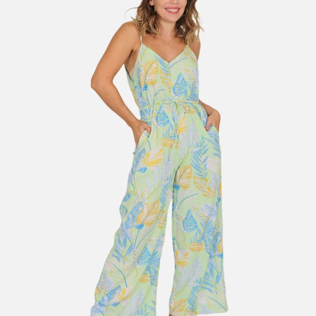 LIKE SHOP - Enterito Premium Casual Diseño Pabilos Ajustables Casual 236