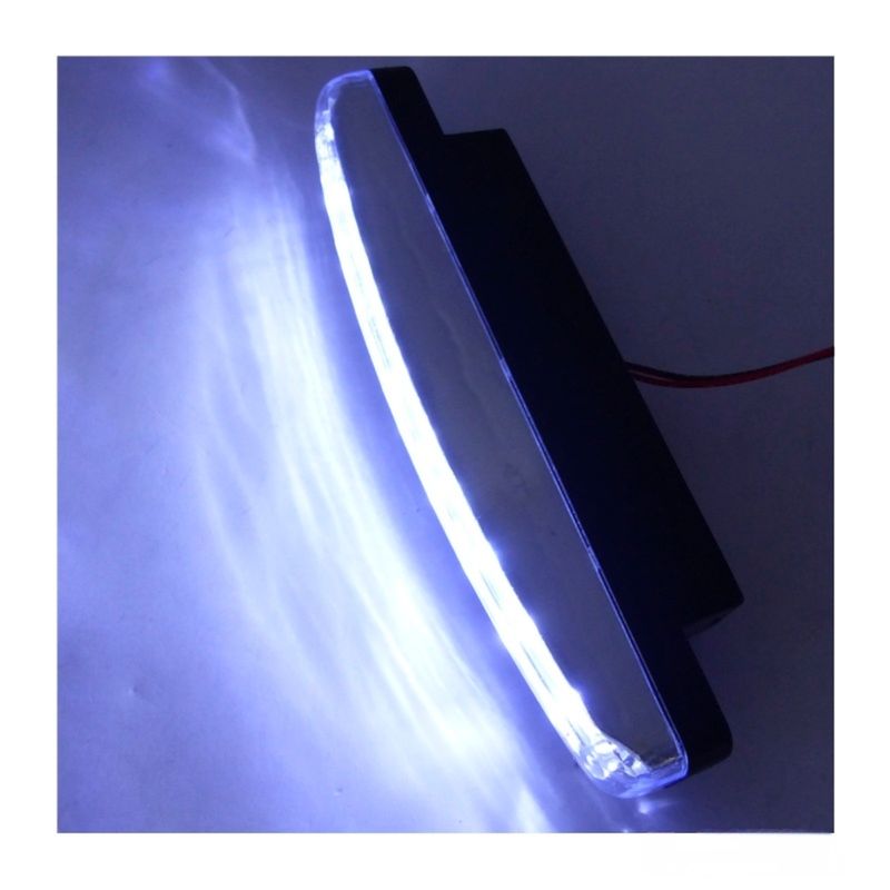 GENERICO - x2 Neblinero De 8 LED De Plastico Pequeño