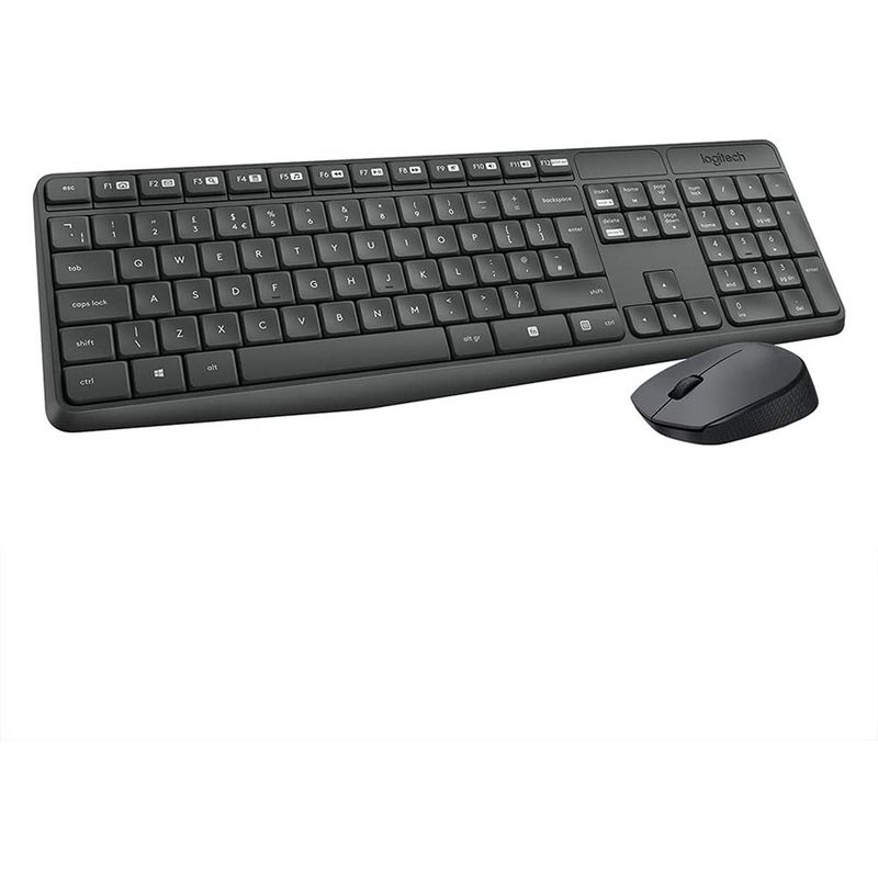 LOGITECH - Logitech MK235 Teclado y Mouse Inalámbricos