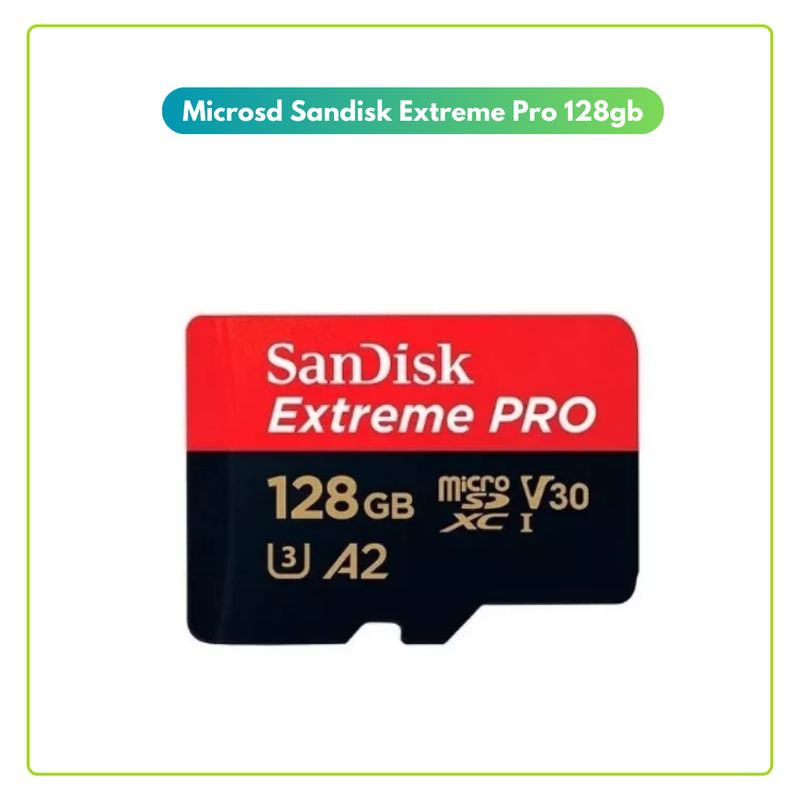 SANDISK - Micro SD SanDisk Extreme PRO 128 GB