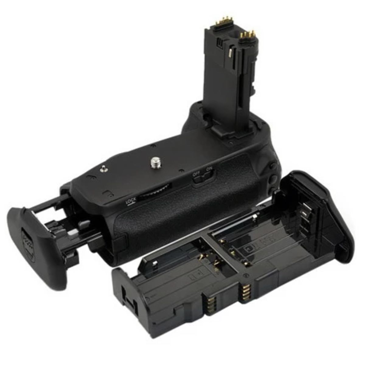 GENERICO - BATTERY GRIP CANON 7D Mark II ALTERNATIVO + 2 BATERÍAS + CONTROL REMOTO