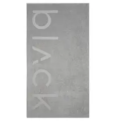 BUBBA - Beach Towel Light Grey Black