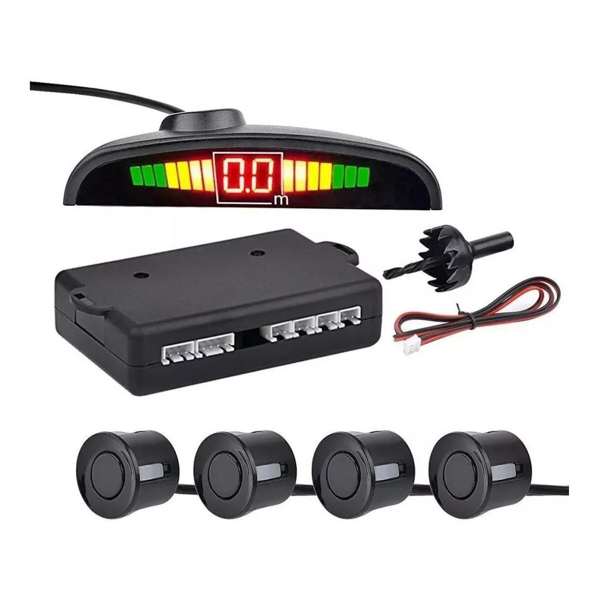 GENERICO - Sensor Alarma Retroceso Para Auto