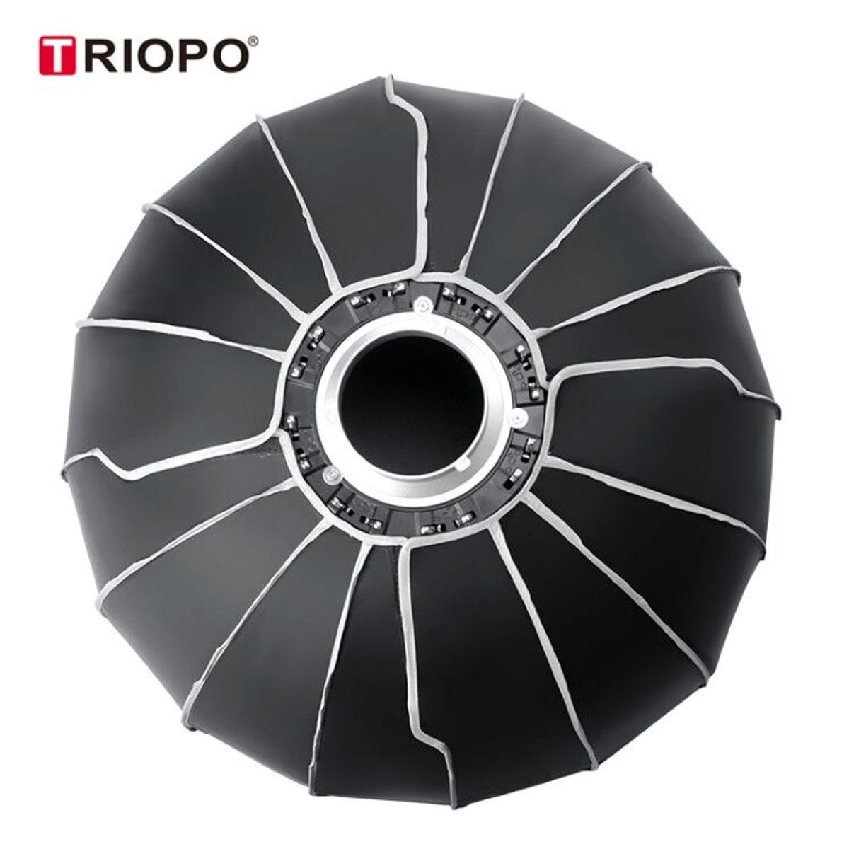 GENERICO - SOFTBOX PARABOLICO TRIOPO 70CM KP2-70 + GRILLA BOWENS