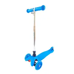 GENERICO - Scooter Mini Luz Led Buppi Toys Roll Celeste