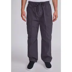 SIOUX - Pantalón Hombre Gris Cargo Delantero Delgado