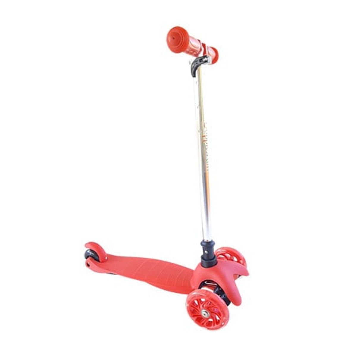 GENERICO - Scooter Mini Luz Led Buppi Toys Roll Rojo