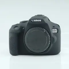GENERICO - FUNDA SILICONA PARA CANON T5 T6 T7 COLOR NEGRO