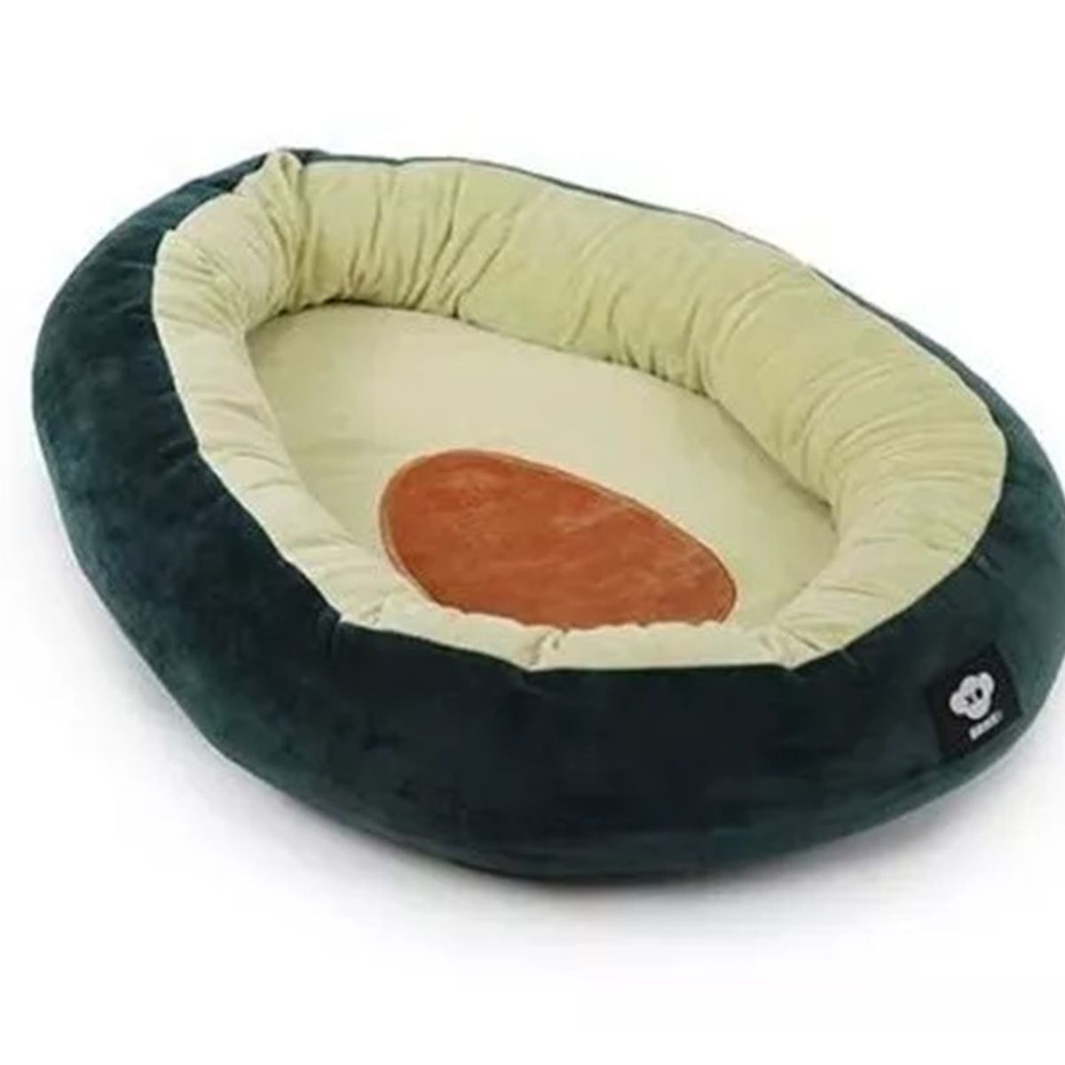 GENERICO - Cama Para Mascota Perro Gato Ultrasuave Palta Lover 45x60cm