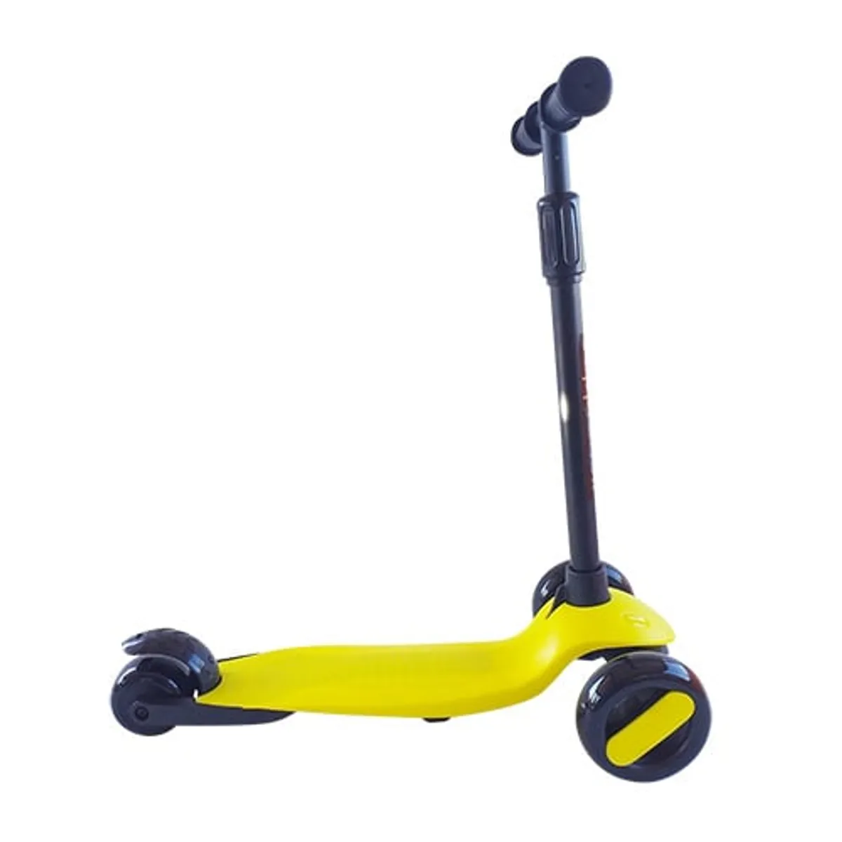 GENERICO - Scooter Plegable Luz Led Buppi Toys Roll Amarillo