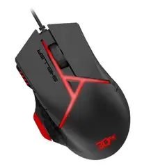 3DFX - Mouse Gamer - Sheller - 4800 dpi - 5 botones - USB - Black