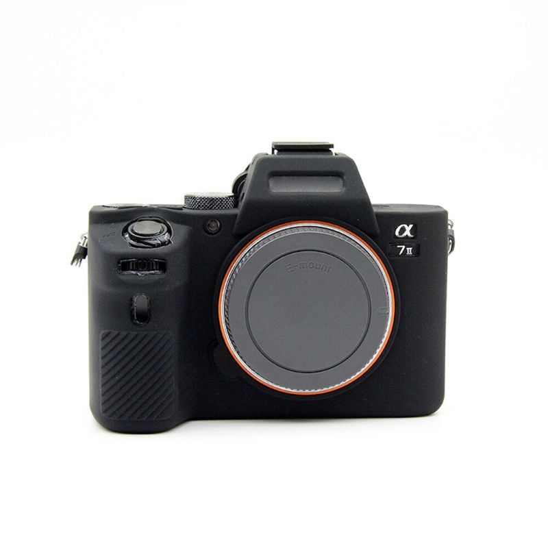 GENERICO - FUNDA SILICONA PARA SONY A7II COLOR NEGRO