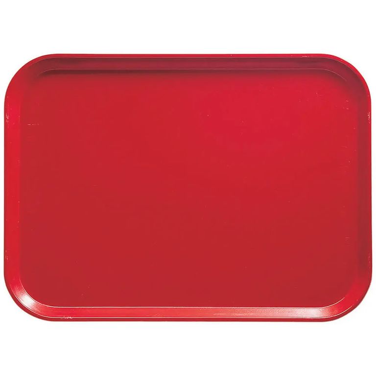 BANDEJA FIBRA DE VIDRIO ROJO INSIGNE.