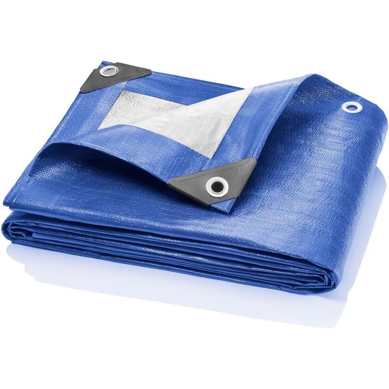 OEM - Lona Impermeable Multiuso Cobertor Toldo Funda Carpa 4x5 Mts