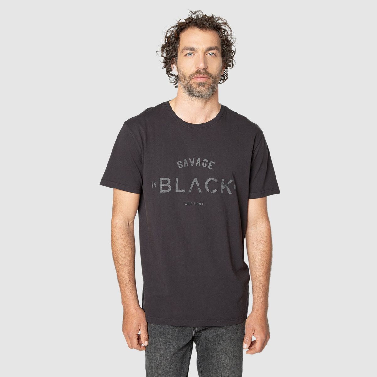BLACK - Tee Iconic Black Black Bubba