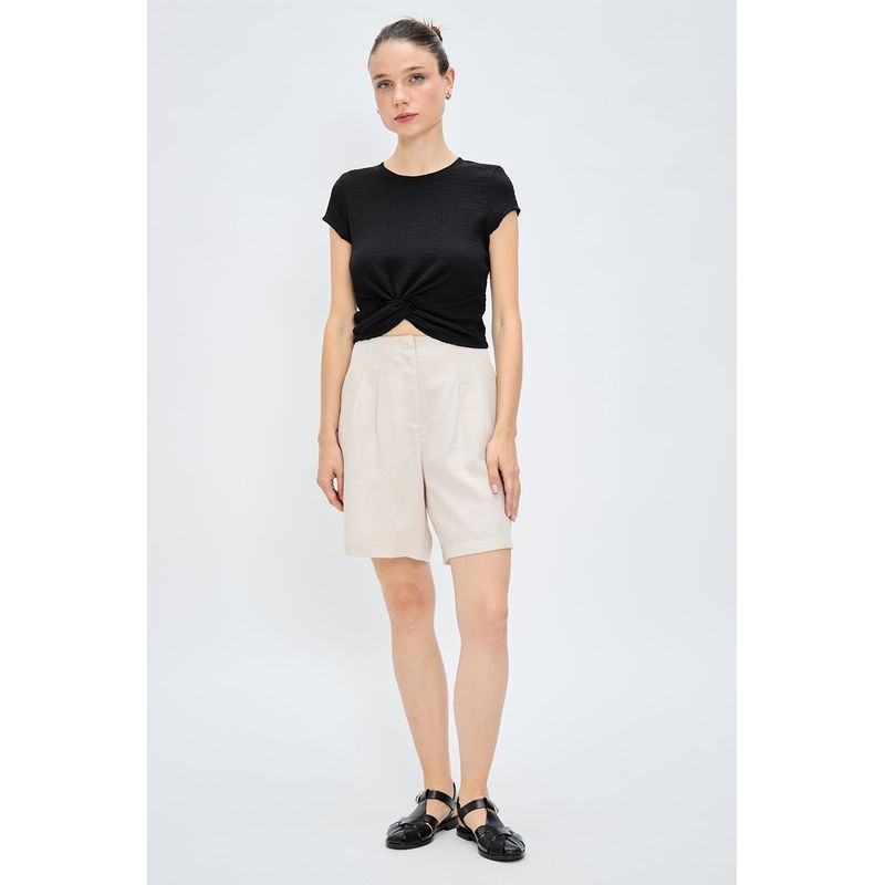 IO - Short Beige Mujer Io