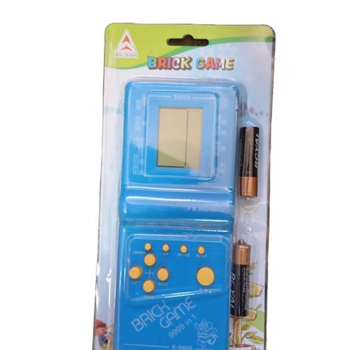 GENERICO - Consola de juegos retro Brick Game+2 pilas AA incluidas