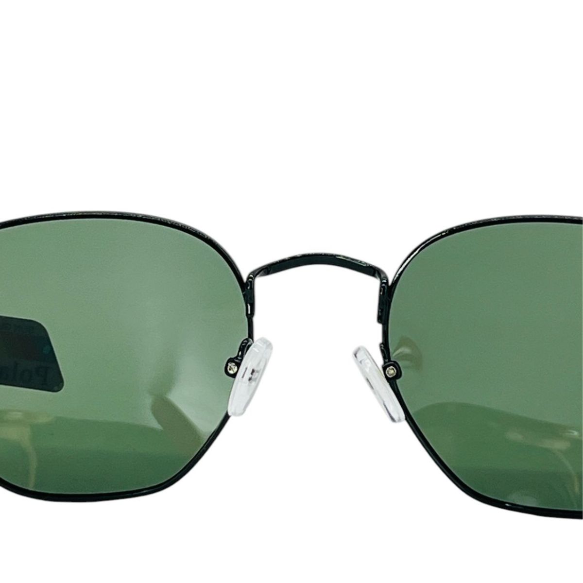 GENERICO - Lentes de sol polarizadas clasicas modelo hexagonal unisex