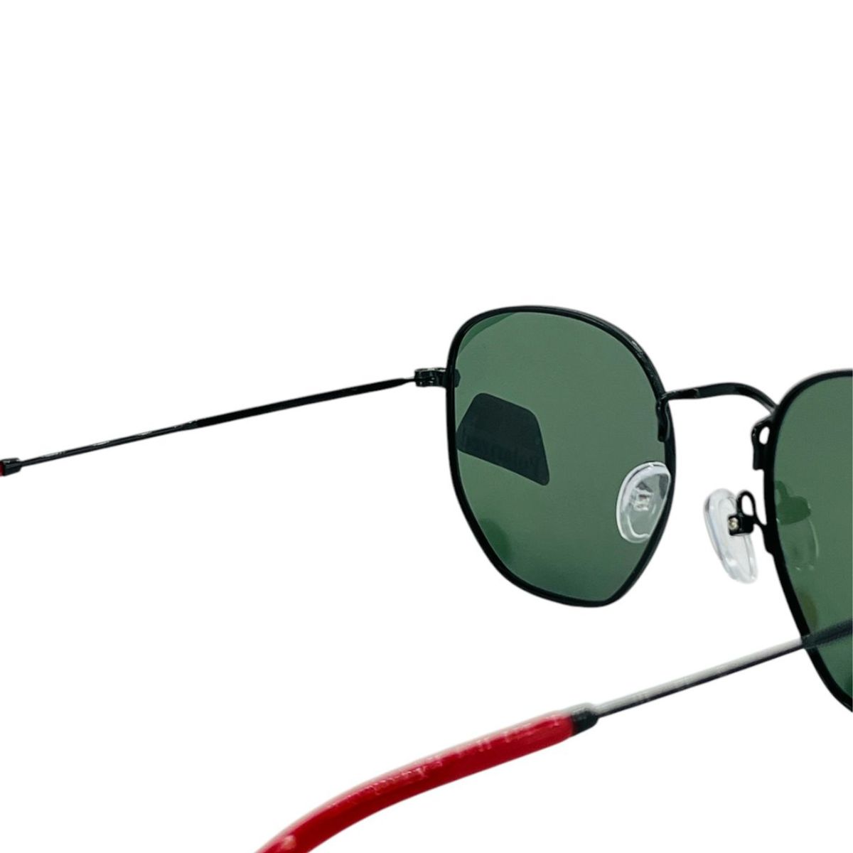 GENERICO - Lentes de sol polarizadas clasicas modelo hexagonal unisex