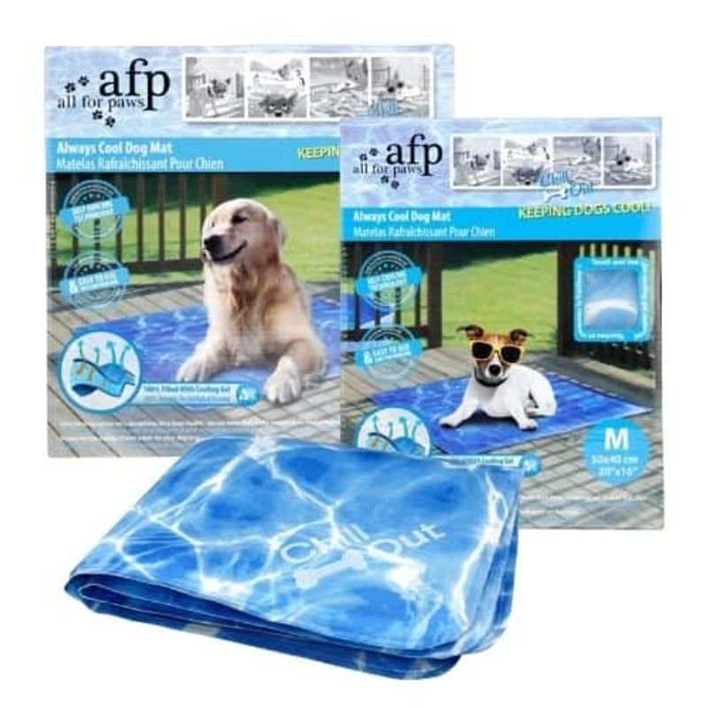 ALLFORPAWS - Alfombra Manta Enfriamiento Refrescante Para Mascota Afp L