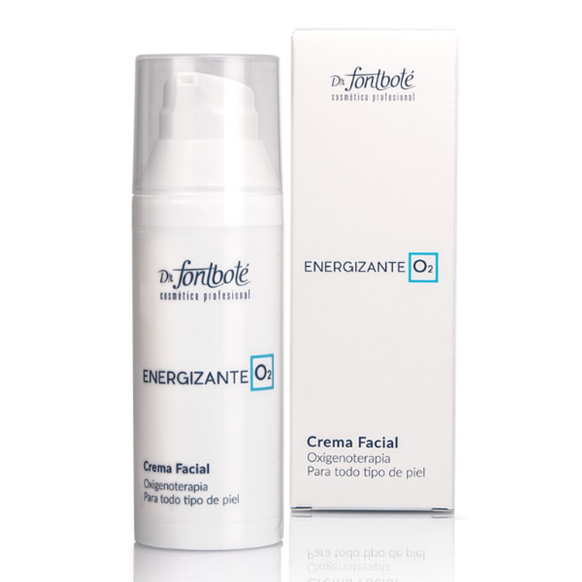 DR FONTBOTE - Crema Facial Energizante O2 Antiarrugas Dr Fontboté.-