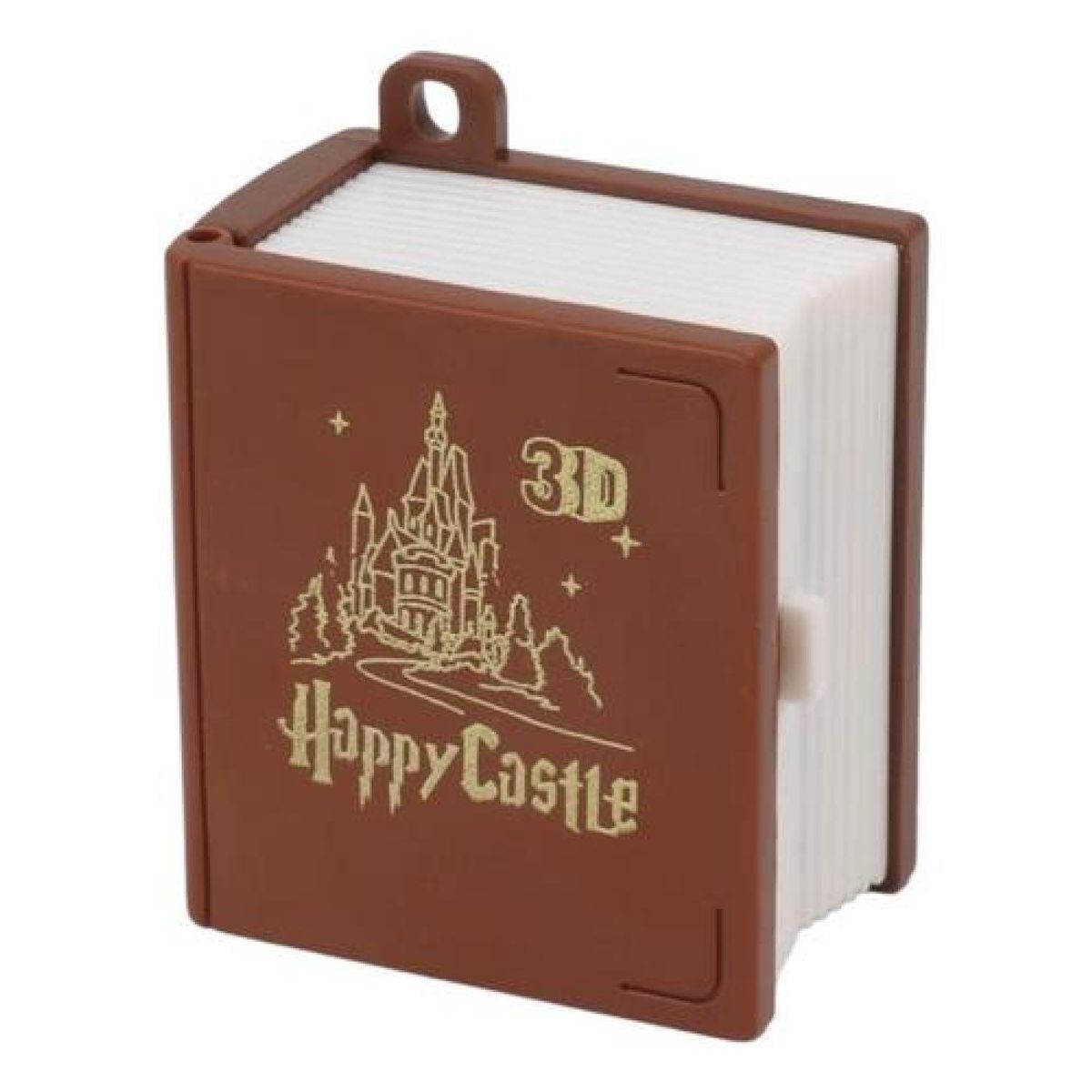 GENERICO - Llavero Castillo Encantado Libro 3d Plegable Harry Potter - Cafe