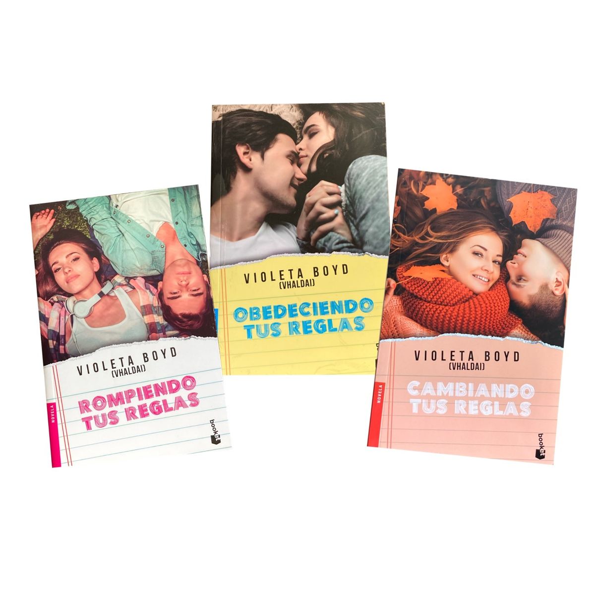 BOOKET - Pack Trilogía Rompiendo tus reglas - Violeta Boyd