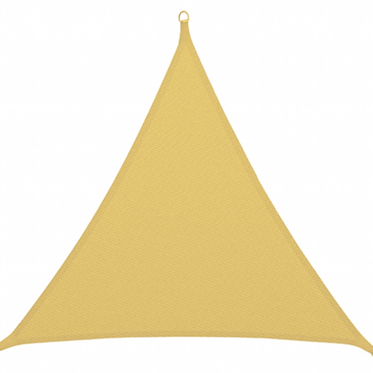 GENERICO - Lona Triangular Toldo Vela Malla Sombra Beige 3x3x3