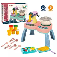 GENERICO - Cocina de Juguete Niña Plasticina Moldeable Masa Magica
