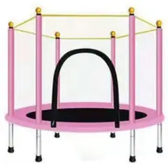 GENERICO - Cama elastica Trampolin 120x110 Rosada