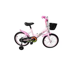 GENERICO - Bicicleta Infantil Aro 12 Rosada