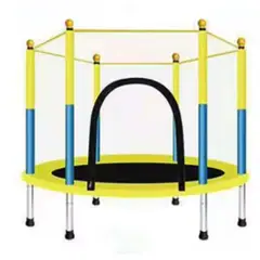 GENERICO - Cama elastica Trampolin 120x110 Amarilla