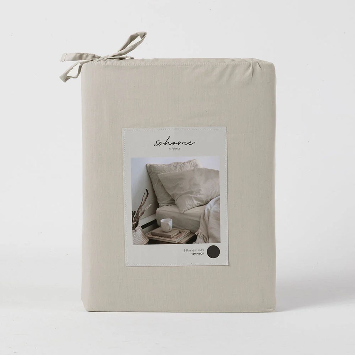 SOHOME - Juego de Sábanas Lisas 180 Hilos 2 Plazas Sohome