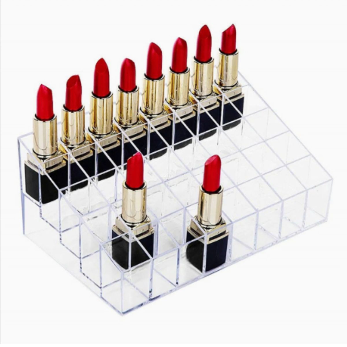 GENERICO - Organizador de Maquillaje Acrílico 3 Líneas