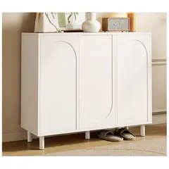 HOMER DESIGN - Zapatero Comoda 3 Puertas Repisa Ajustable 120cm De Ancho