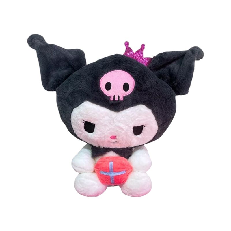 GENERICO - Peluche Hermoso blanco Compatible Kuromi Medida Grande 40 Cm