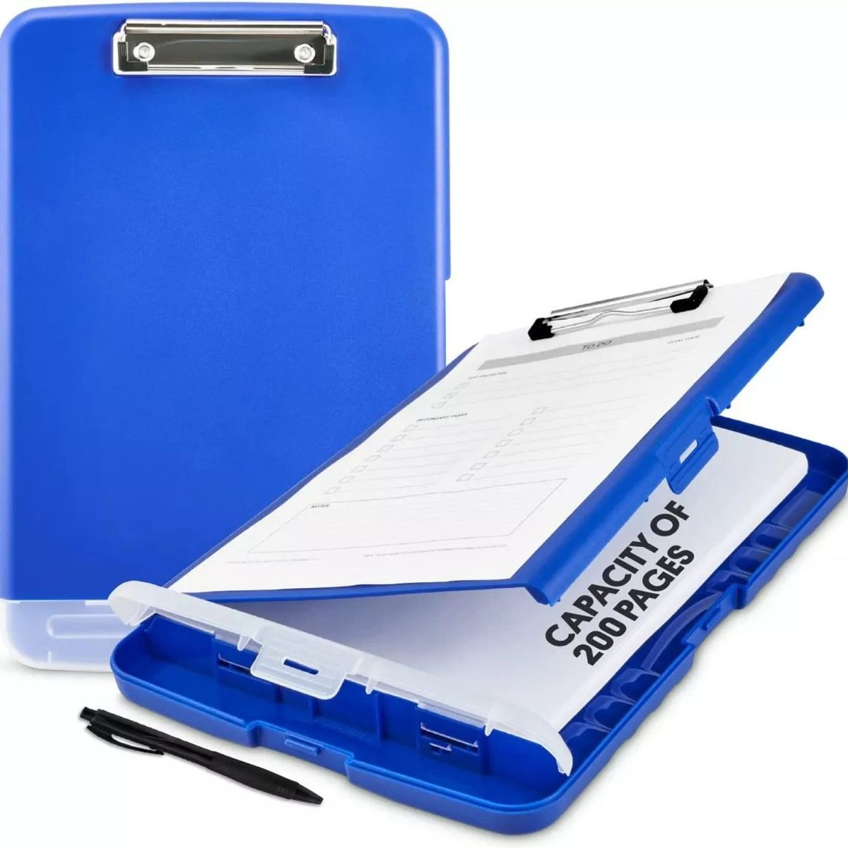 KUANGYE - Carpeta Portapapeles Papeleta Almacena Tabla Clip Carta