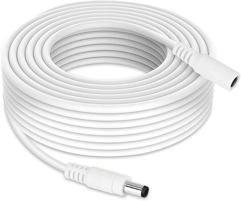 KUANGYE Cable Extension Dc Fuente Poder 12v Camara Ip 10metros