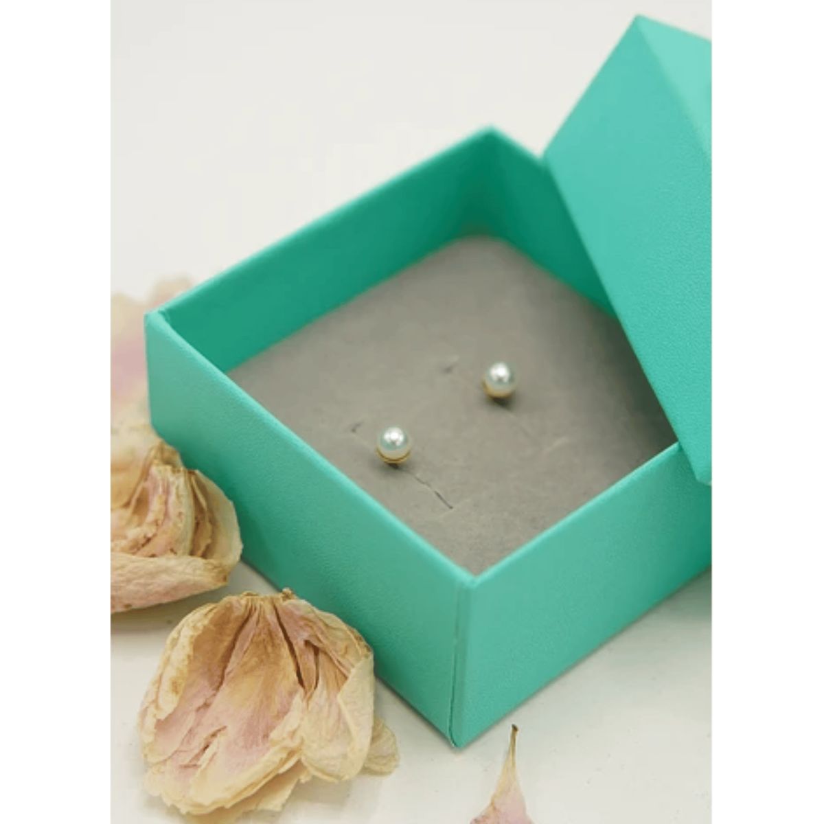 ELBAULDEJUMA - Aros perlas de seguridad plateadas titanio ASTM F136