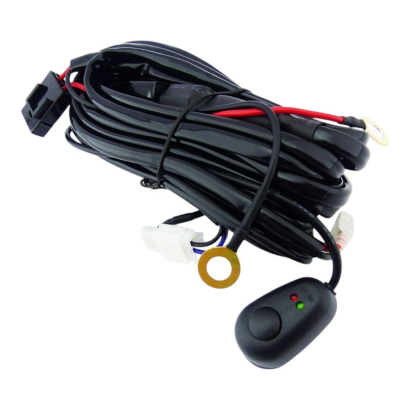GENERICO - Kit De Cables Para Neblineros LED 12 Volt 3 Mts max 400 Watt