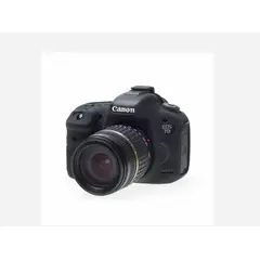 GENERICO - FUNDA SILICONA PARA CANON 7D MARK II COLOR NEGRO