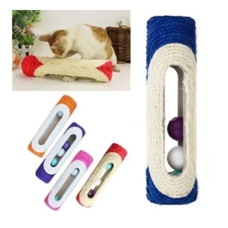 GENERICO - Rascador Para Gatos En forma De Tunel Azul