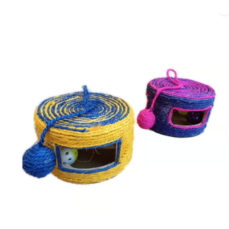 GENERICO - Juguete Rascador Tambor Para Gatos Colores Surtidos